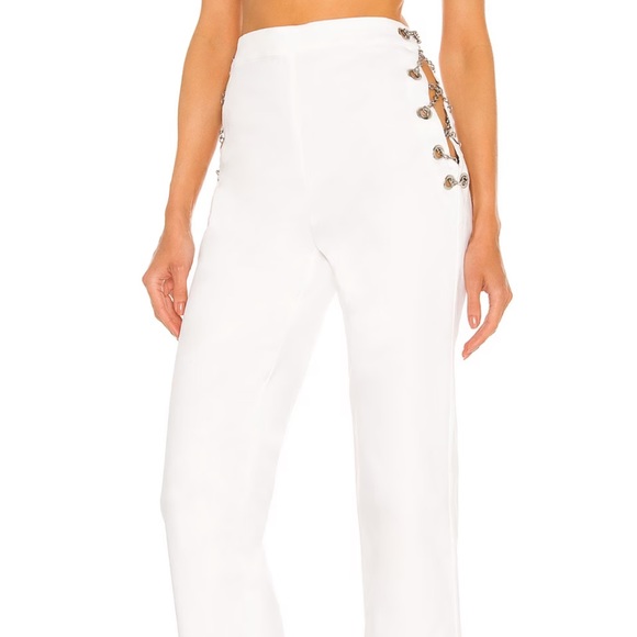 EB Denim white and chains jeans - Picture 2 of 7